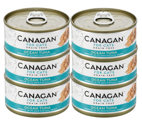Canagan CAT Ocean Tuna Karma mokra z tuńczykiem op. 12x75g PAKIET