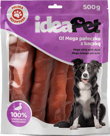 IdeaPet O! Mega Pałeczka Przysmak z kaczki dla psa 500g