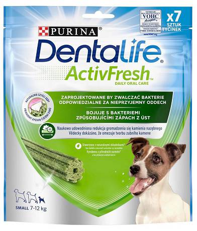 Purina Dentalife ActivFresh Mini Gryzak dla psa rozm. S op. 7szt.