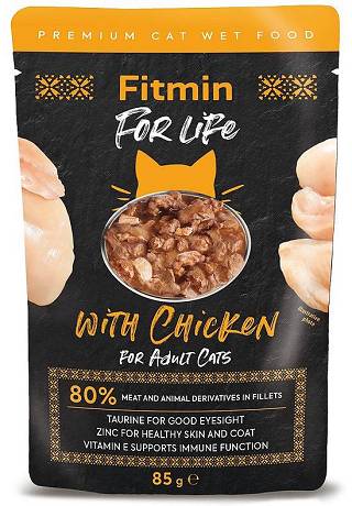 Fitmin CAT Adult with Chicken Karma mokra z kurczakiem op. 85g