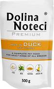 Dolina Noteci Premium DOG Adult Karma mokra z kaczka i dynią 500g SASZETKA