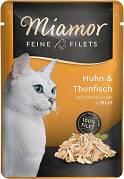Miamor CAT Feine Filets Karma mokra z tuńczykiem i kurczakiem op. 100g