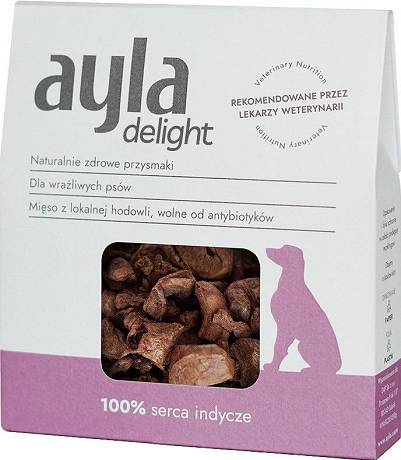 AYLA Delight Przysmak Serca indycze dla psa 28g