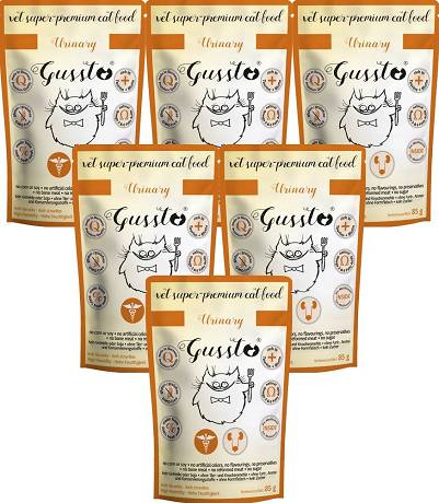 Gussto Vet CAT Urinary Karma mokra z indykiem op.8x85g PAKIET