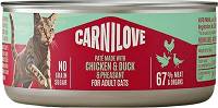 Carnilove CAT Chicken&Duck&Pheasant Pate Mokra Karma z kurczakiem, kaczką i bażantem 100g