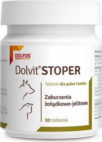 Dolvit Stoper suplement diety dla psa i kota op. 30 tab.