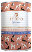 Perro Gourmet Adult Mokra Karma z jeleniem i cukinią dla psa 400g