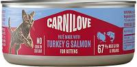 Carnilove CAT Turkey&Salmon Pate Mokra Karma z indykiem i łososiem 100g