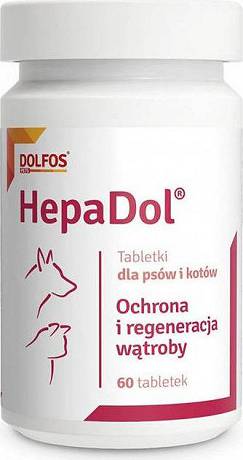 Dolfos HepaDol suplement diety dla psa i kota op. 60 tab.