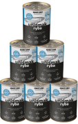 Uniszki Unismak Adult Mokra Karma z rybą dla psa 15x410g PAKIET