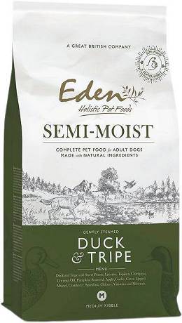 Eden DOG Semi-Moist Medium Duck&Tripe Karma półwilgotna op. 10kg