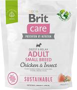 Brit Care DOG Adult Small Sustainable Chicken&Insect Karma sucha op. 1kg