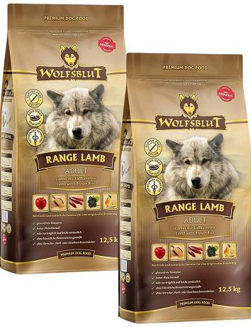 Wolfsblut DOG Adult Range Lamb Karma sucha z jagnięciną op. 2x12.5kg DWU-PAK