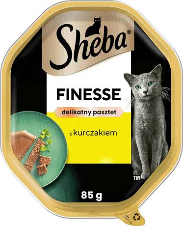 Sheba CAT Finesse Karma mokra z kurczakiem w delikatnym pasztecie op. 85g