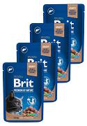 Brit Premium CAT with Liver for Sterilised Karma mokra z wątróbką op. 12x100g PAKIET