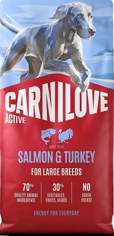 Carnilove Active DOG Adult Large Breed Salmon&Turkey Sucha Karma z łososiem i indykiem 12kg