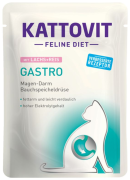 Kattovit CAT Feline Diet Gastro (Lachs+Reis) Karma mokra z łososiem i ryżem op. 85g 