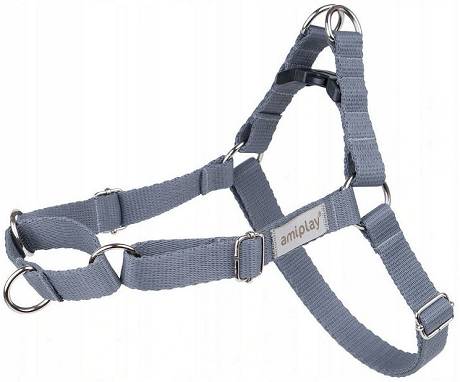 Amiplay Samba Harness Easy Go Szare Szelki dla psa rozm.XL nr kat. 278912