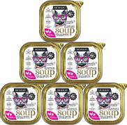Dr Malou Urinary Care Freeze Dried Soup Liofilizowana Zupka z kurczakiem i żurawiną dla kota 10x12g PAKIET