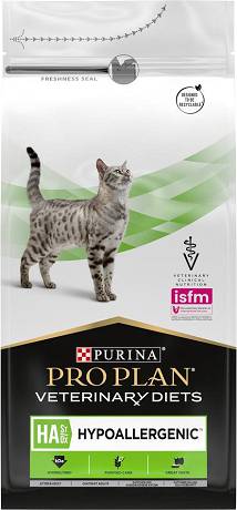 Purina Veterinary Diets CAT Feline HA Hypoallergenic Karma sucha op. 1.3kg