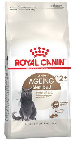 Royal Canin CAT Ageing Sterilised 12+ (Senior) Karma sucha z drobiem op. 2kg