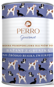 Perro Mokra Karma z Bażantem i gruszką dla psa 400g