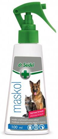 Dr Seidel MASKOL Płyn neutralizujący zapachy dla psa i kota poj. 100ml WYPRZEDAŻ