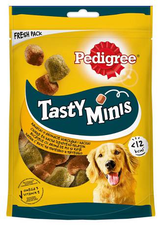 Pedigree Tasty Bites Chewy Cubes Przysmak z kurczakiem dla psa op. 130g