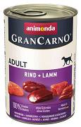 Animonda GranCarno DOG Adult Karma mokra z wołowiną i jagnięciną op. 400g