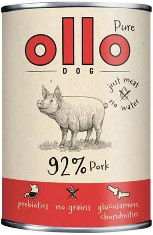 Ollo Pure Pork Dog Adult Mokra Karma z wieprzowiną dla psa 400g