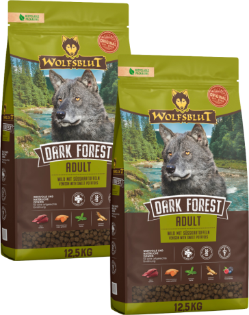 Wolfsblut DOG Adult Dark Forest Karma sucha op. 2x12.5kg DWU-PAK