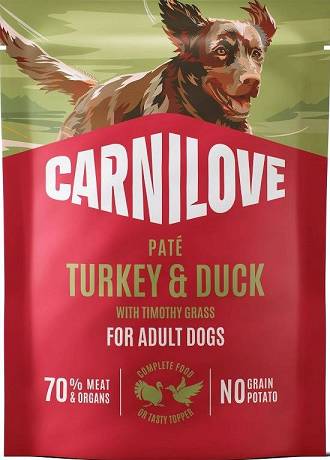 Carnilove DOG Adult Turkey&Duck Mokra Karma z indykiem i kaczką 300g