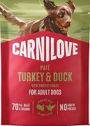 Carnilove DOG Adult Turkey&Duck Mokra Karma z indykiem i kaczką 300g