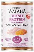 Wataha Mono Adult Rabbit&Sweet Potato Mokra Karma z królikiem i słodkimi ziemniakami dla psa 400g