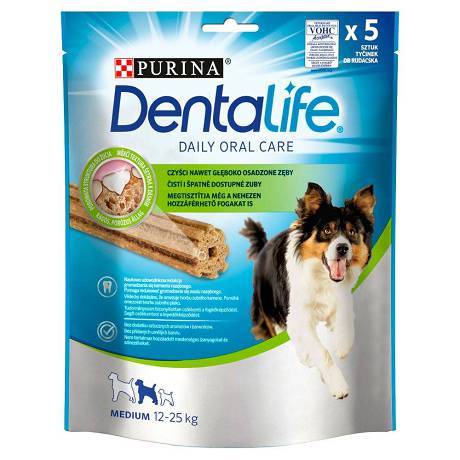 Purina Dentalife Medium Gryzak dla psa rozm. M op. 5szt.