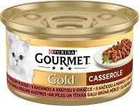 Gourmet CAT Gold Karma mokra kaczką i indykiem (sos) op. 85g
