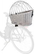 Trixie Szary Transporter Kosz na rower dla psa rozm. 35x49x55 cm nr kat. 13114