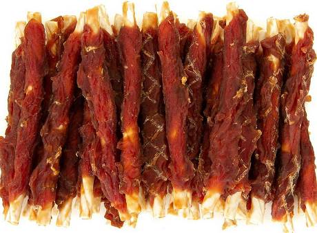 Mięsołaki Przysmak Pałeczki z kaczką dla psa op. 500g