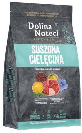Dolina Noteci Premium Adult Suszona Karma z cielęciną dla kota 2kg