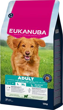 Eukanuba DOG Adult Large&Giant Lamb&Rice Karma sucha z jagnięciną op. 12kg
