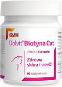 Dolvit Biotyna CAT suplement dla kota op. 90 tab.