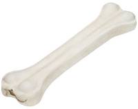 Hau&Miau Kość prasowana biała dla psa dł. 12.5 cm 