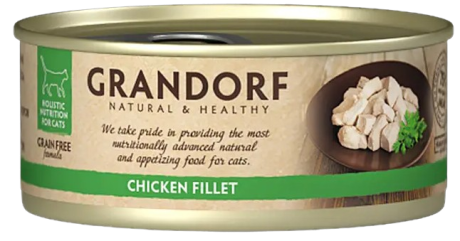 Grandorf Adult Chicken Fillet Mokra Karma z kurczakiem w sosie dla kota 70g