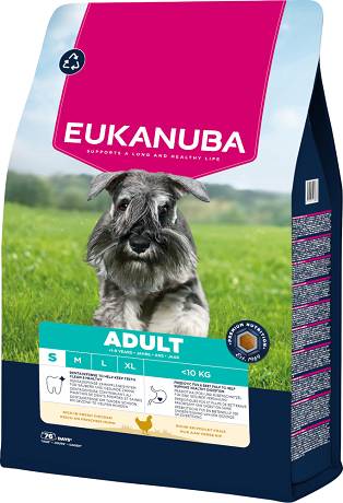 Eukanuba DOG Adult Small Chicken Karma sucha z kurczakiem op. 15kg
