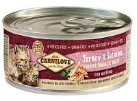 Carnilove CAT Kitten Turkey&Salmon Karma mokra z indykiem i łososiem op. 100g