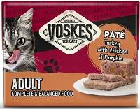 Voskes CAT Pate Karma mokra z indykiem i kurczakiem dla kota 85g