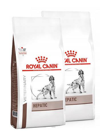 Royal Canin Vet DOG Hepatic Karma sucha op. 2x12kg DWU-PAK