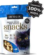 Dr Malou Freeze Dried Liofilizowane Przysmaki z tuńczykiem dla kota 50g