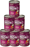 Uniszki Unismak Mono Adult Mokra Karma z wołowiną dla psa 15x400g PAKIET