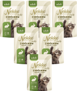 Nekko Daily Adult Mokra Karma z królikiem dla kota 12x85g PAKIET